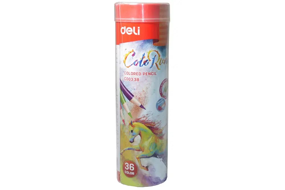 Crayon de Couleur Boitte de 36 Metalique Rond Gmdeli Coloeur Colo Run Ref 003 38