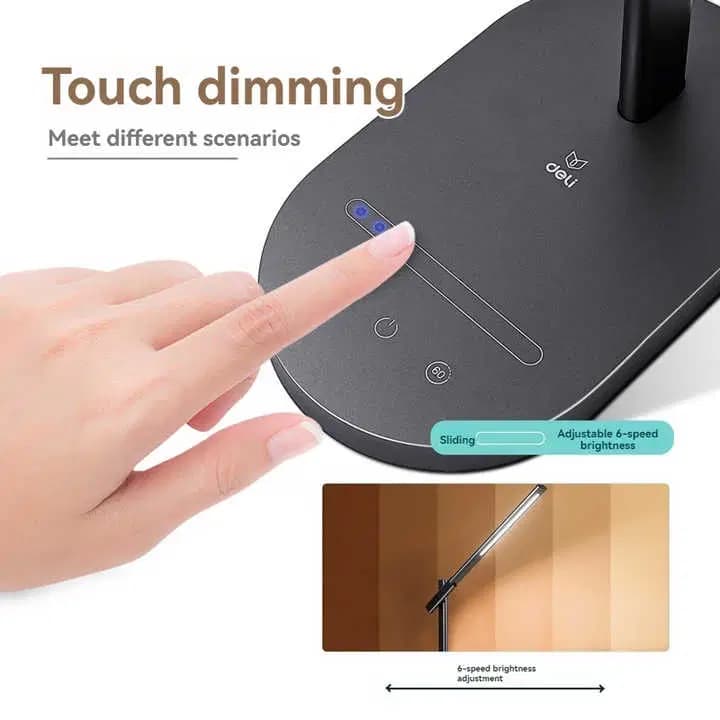 Lampe de Bureau Pliable Deli LF201 3