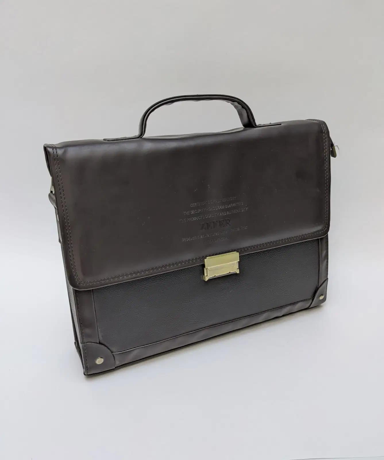 Cartable Cuir Extravag Black H1025FBK