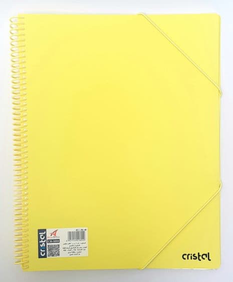 Protege Document Spiral Pastel Cristal 200 Vues CR-6106947144416103 7