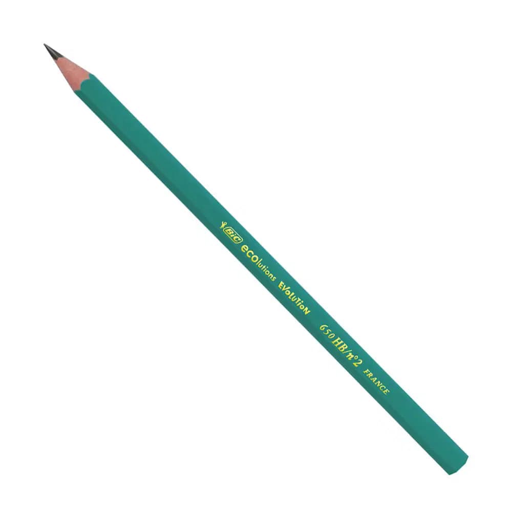 Crayon Hb Noir Evolution Bic