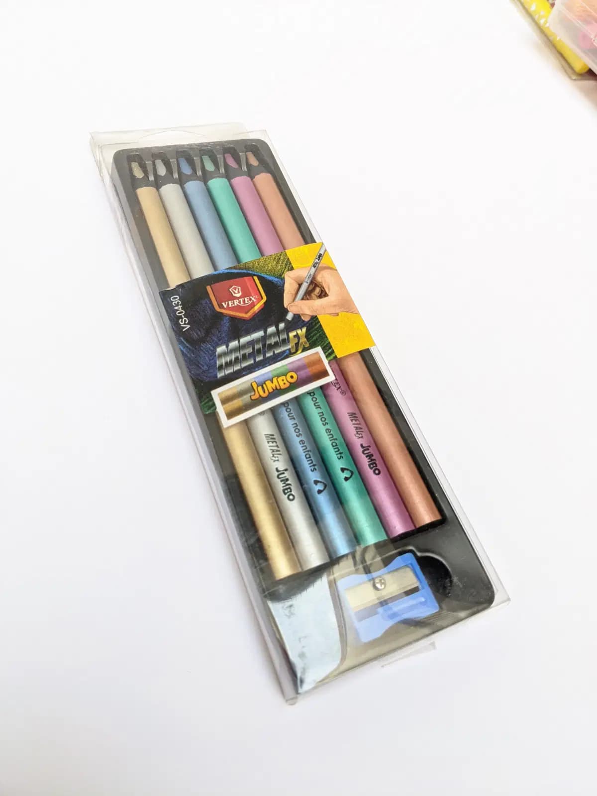 Crayon Couelur Max Boite de 6+TAILLE Crayon VS0430 Vertex
