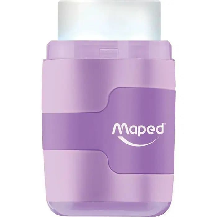 Aille Crayon-gomme Connect Pastel 2 Trous Display Maped 49231 2
