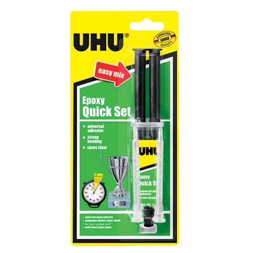 Colle Epoxy Qs Hhr 14ML S-blister Uhu 37545
