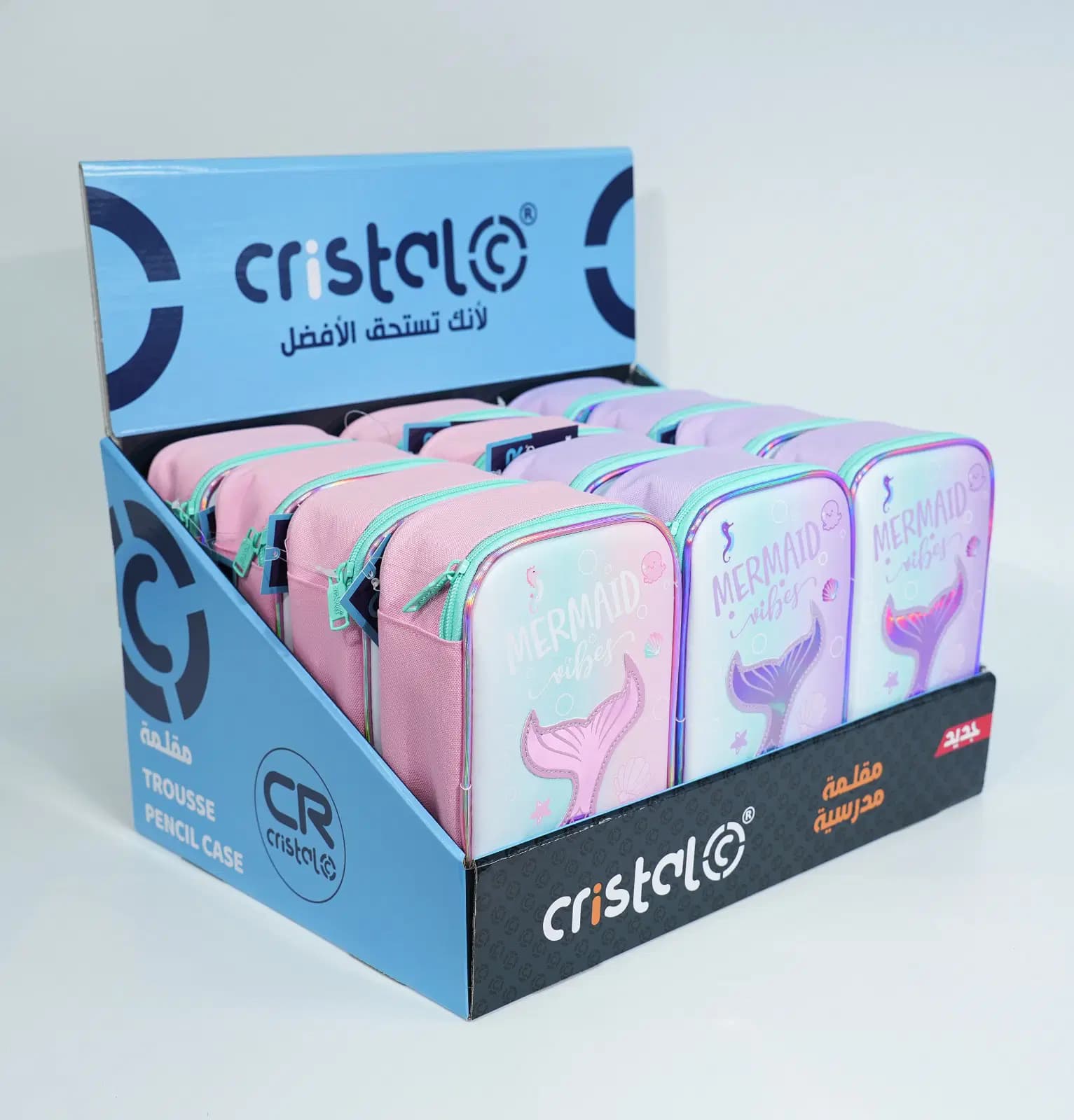 Trousse Cristal Scolaire Coul Ass CR-11037 3