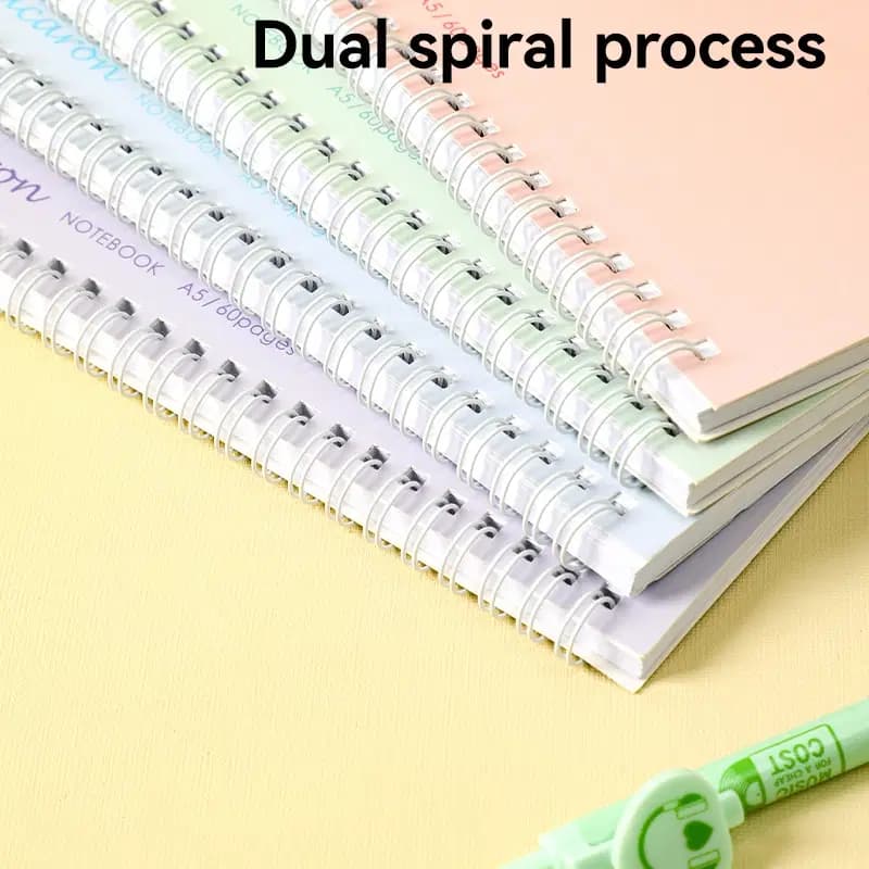 Note Book Spiral Pp Cover A5/210*148MM /60FS/70GRS 5