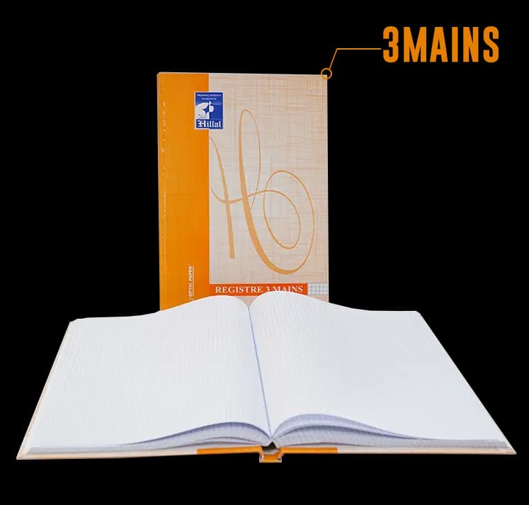 Registre Hillal 3 Mains
