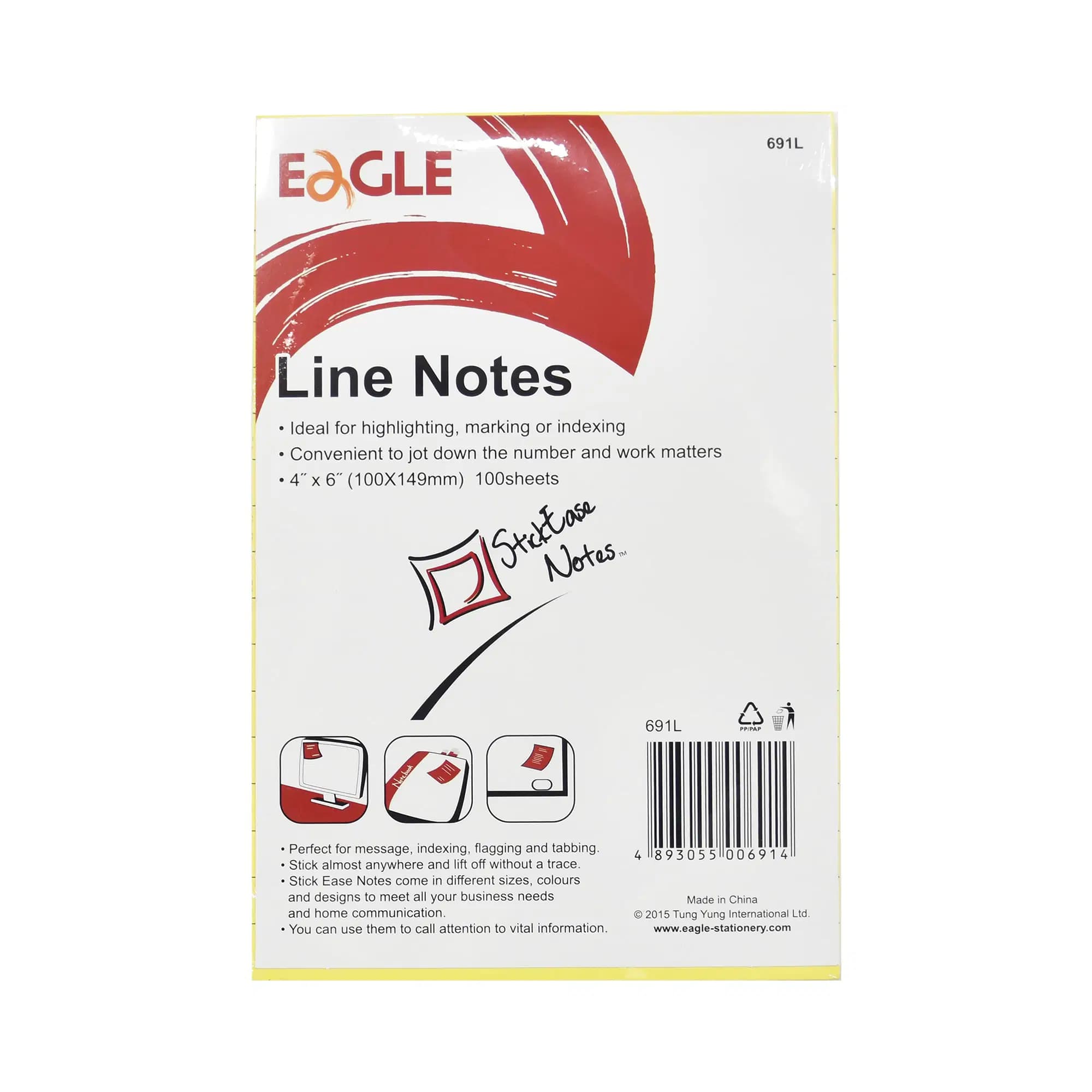 Post It Line Notes Ref 691L
