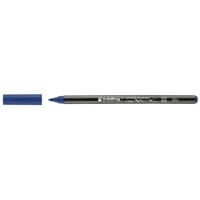 Marqueur Edding Porcelane Bleu Ref 51591
