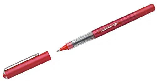 Stylo Roller Eye 0.7MM Rouge en Pres Uniball UB-157DCBN/5D