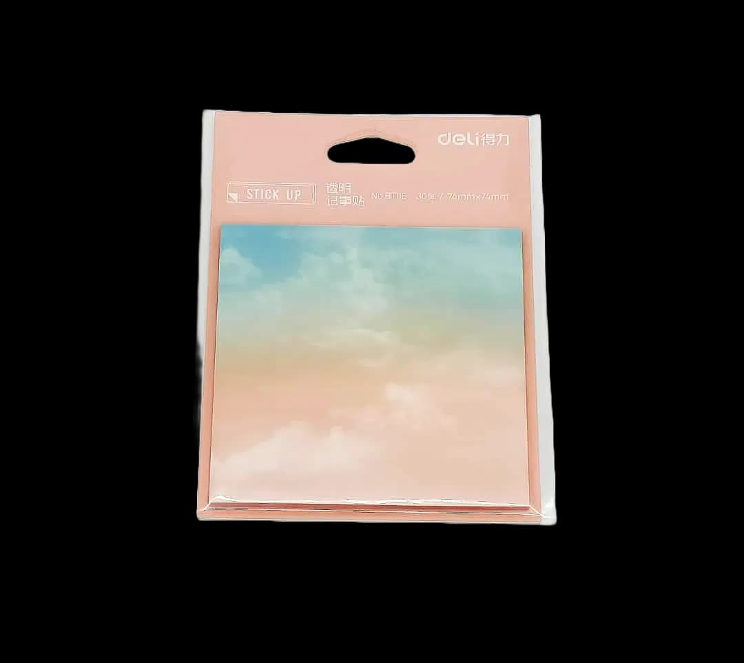 Contacta Notes Pet (80*110/30F/80G) Post Itdeli Ref BT116 3