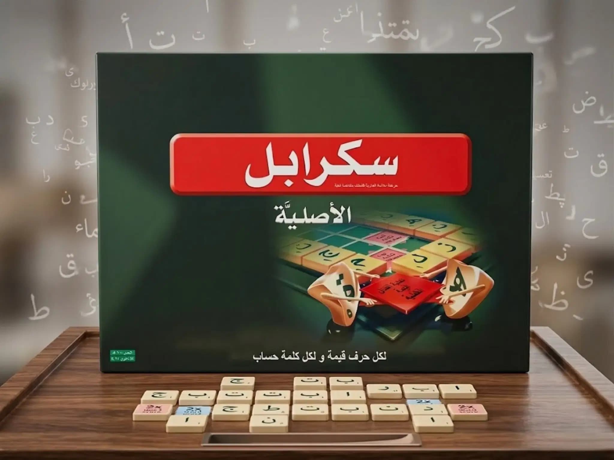 Scrabble en Arabe Ref 0137A-1