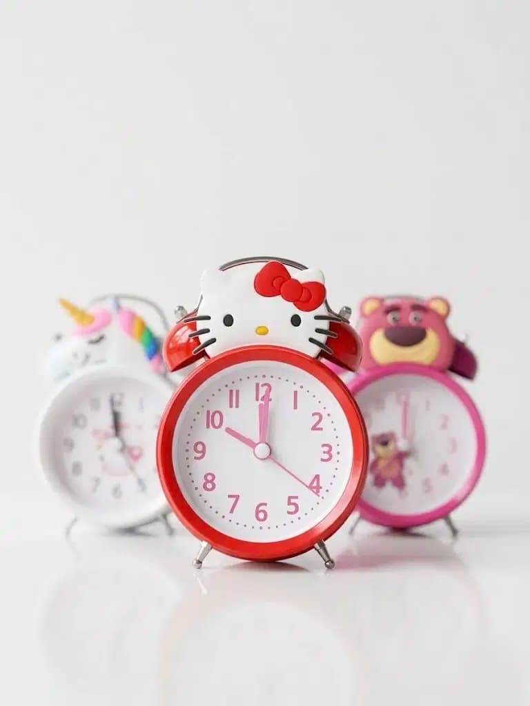 Réveil Spongebob - Unicorn - Doraemon - Bear