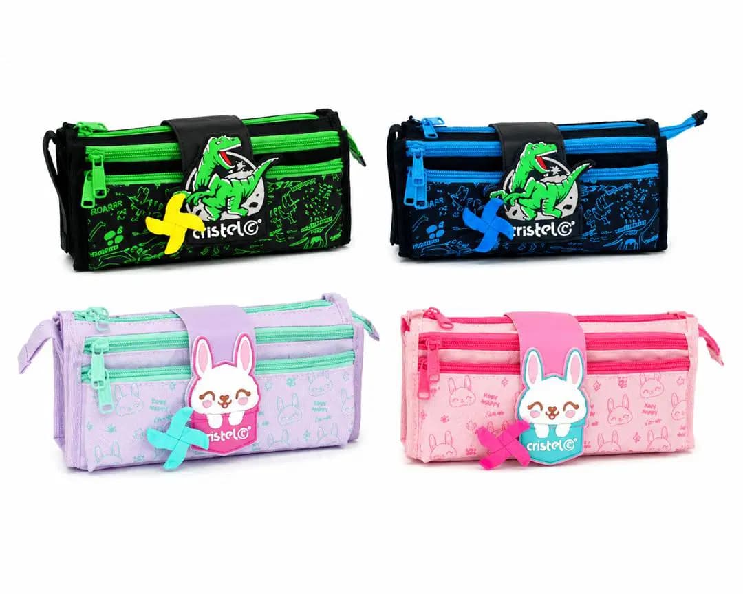 Trousse Cristal Scolaire Coul Ass CR-11020