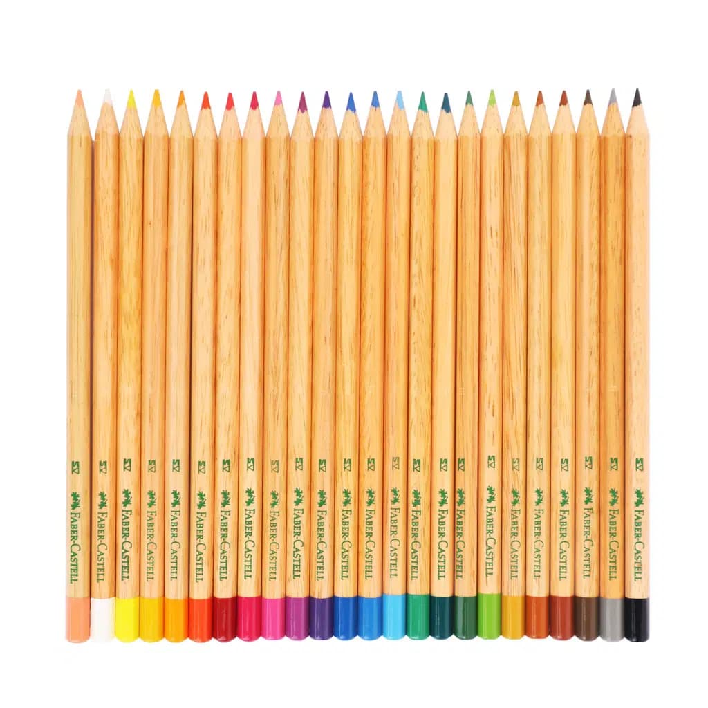 Crayon de Couleur Naturals de 24 Faber Castel Ref 115024 2