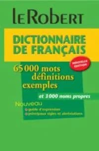 Dictionnaire le Robert de Français