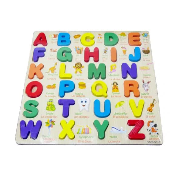 Alphabets Francais Bloc Bois 22230