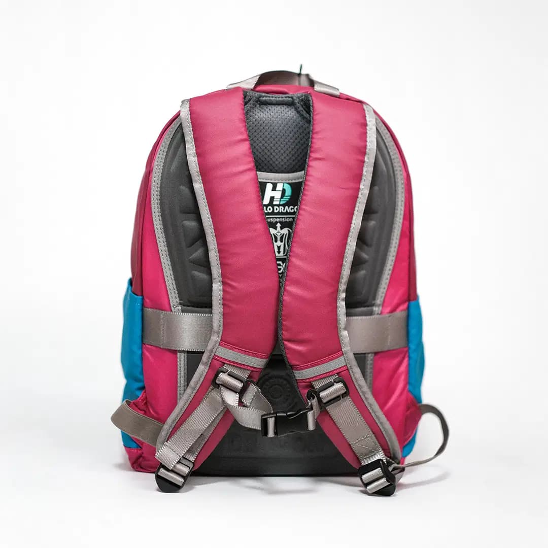 Sac a Dos Ergonomique Hello Dragon Rouge/ Viloet / Bleu Ref NPB21038R1 3