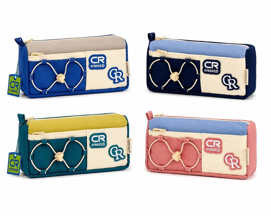 Trousse Cristal Scolaire Coul Ass CR-11028
