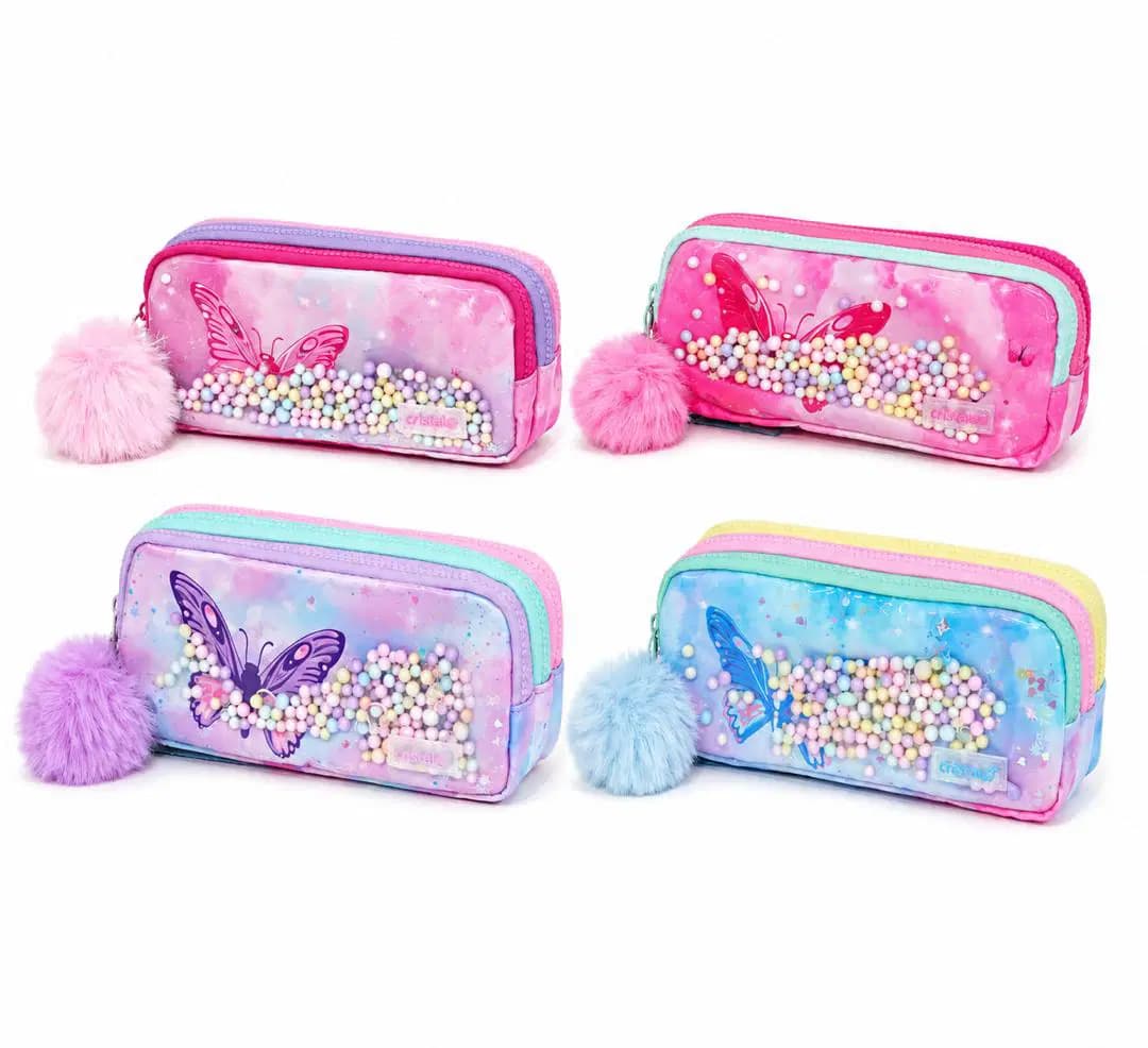 Trousse Cristal Scolaire Coul Ass CR-11041
