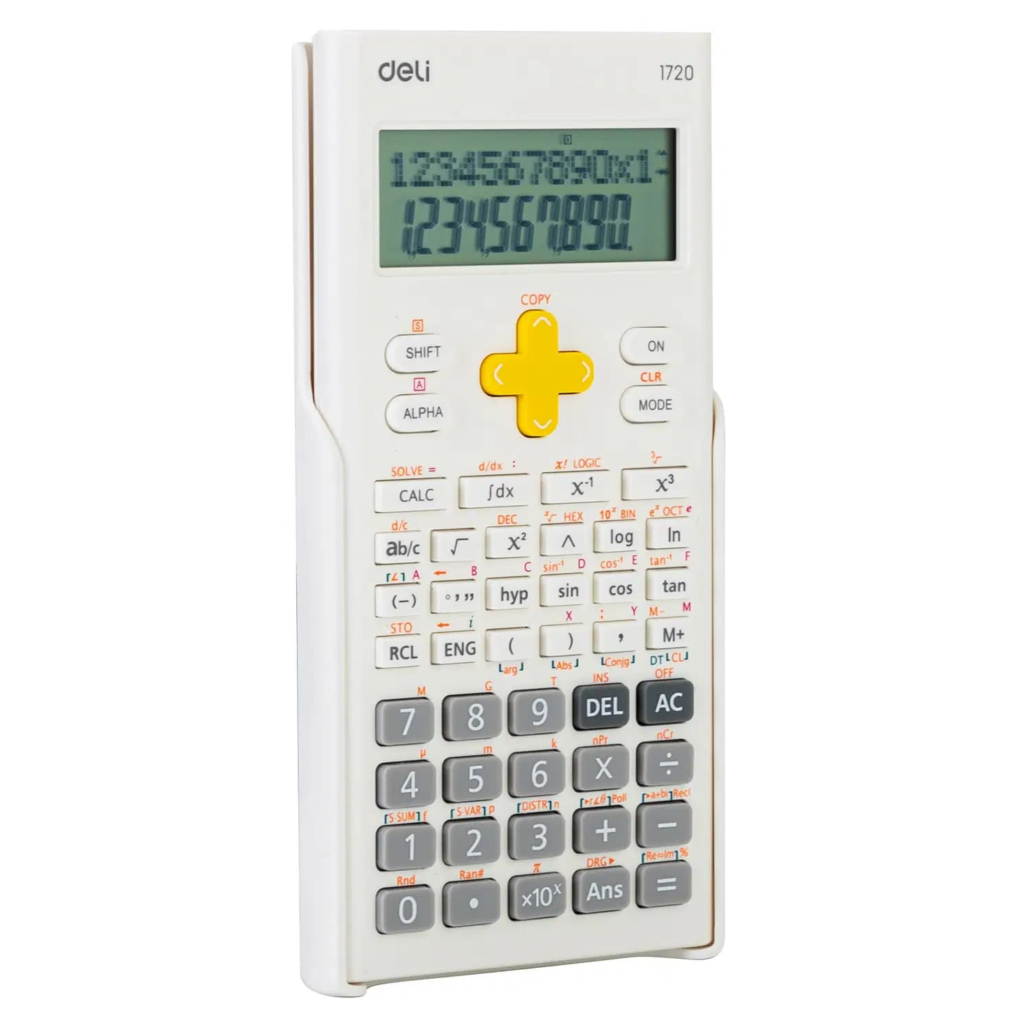 Calclatrice Scientifique 12 Chiffres 300 Fonction Deli White 2