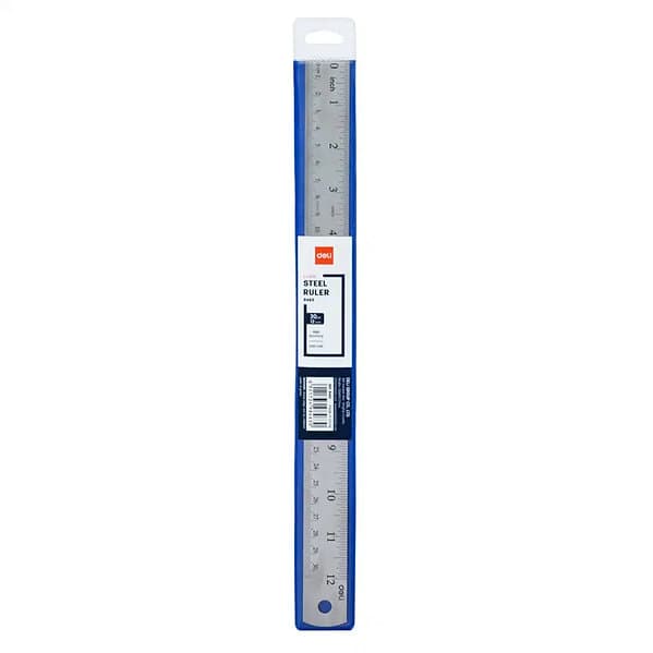 REGLE 30CM EN STAINLESS STEEL DELI REF E8463 2