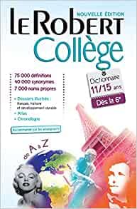 Dictionnaire le Robert Collège