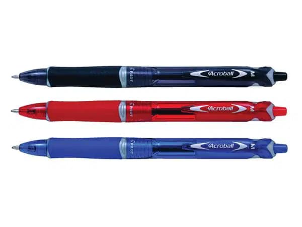 Pilote Stylo Acroball Clip Pc Bleu