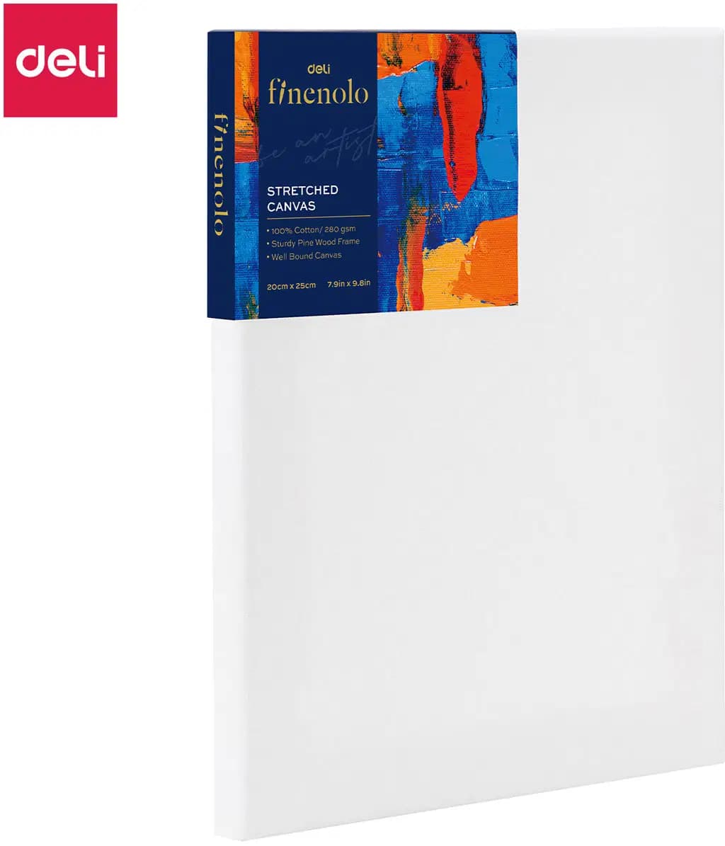 Toile Stretch Pour Peintue 100/100 Coton White 20*25CM/280GRS