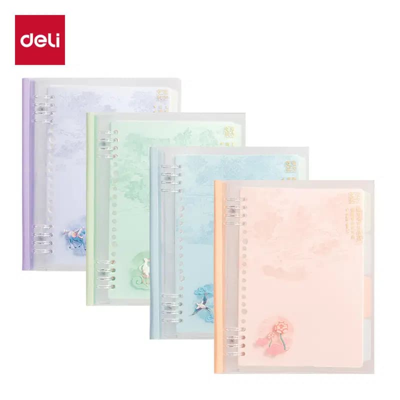 Note Book Pp Cover a Feuilles Mobiles B5/80G/40F 257*178MM