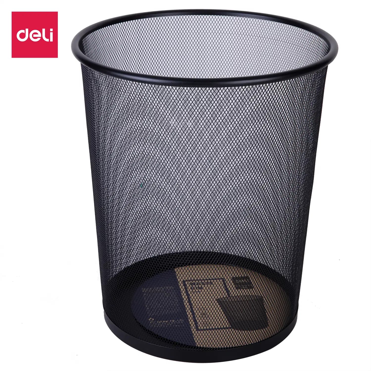 Corbeille a Papier en Metal Gm Deli Ref 9189