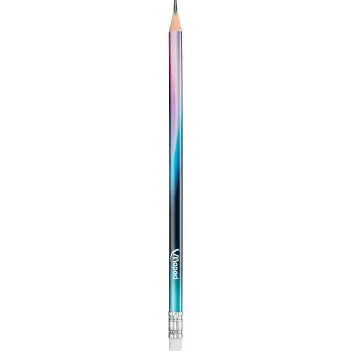 Crayon Graphit Hb Gomme Nightfall en Boite Maped 851807