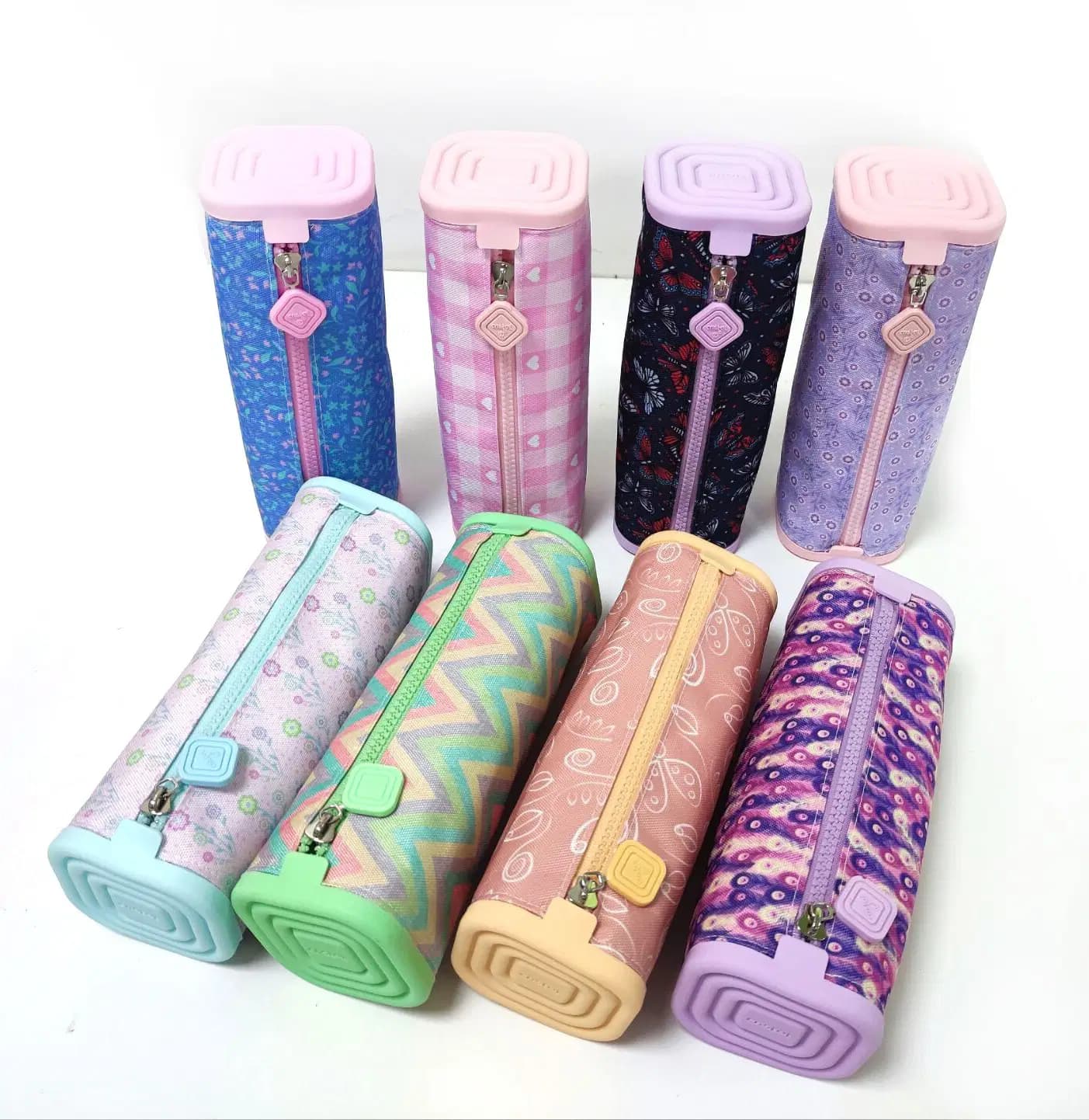 Trousse Carree Pastel Embouter en Silicone Lux Cristal CS-1303
