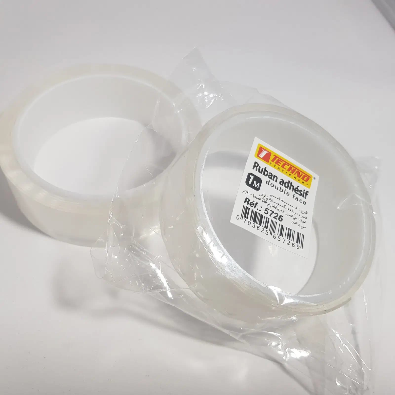 Ruban Adhisif Double Face Ivy Gripe 30MM*1M Transp Techno 5726 0703625657269