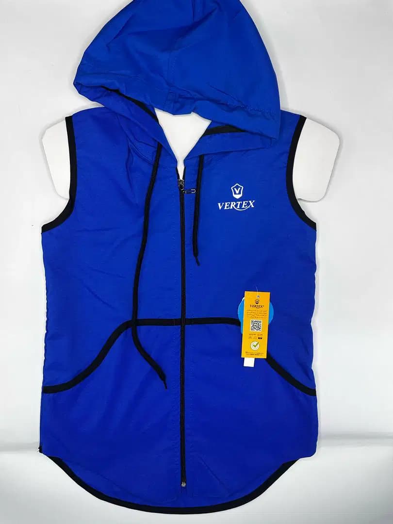 Tablier Scolaire Bleu 6-8-10 Vertex Ref BL-052