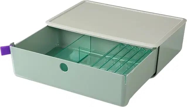 Boite de Rangement de Bureau Deli XDM31 2
