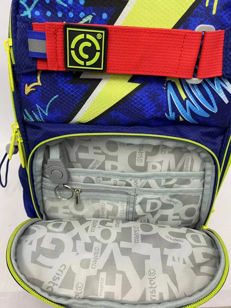 Sac À Dos Scolaire Cristal Réf CR-5209