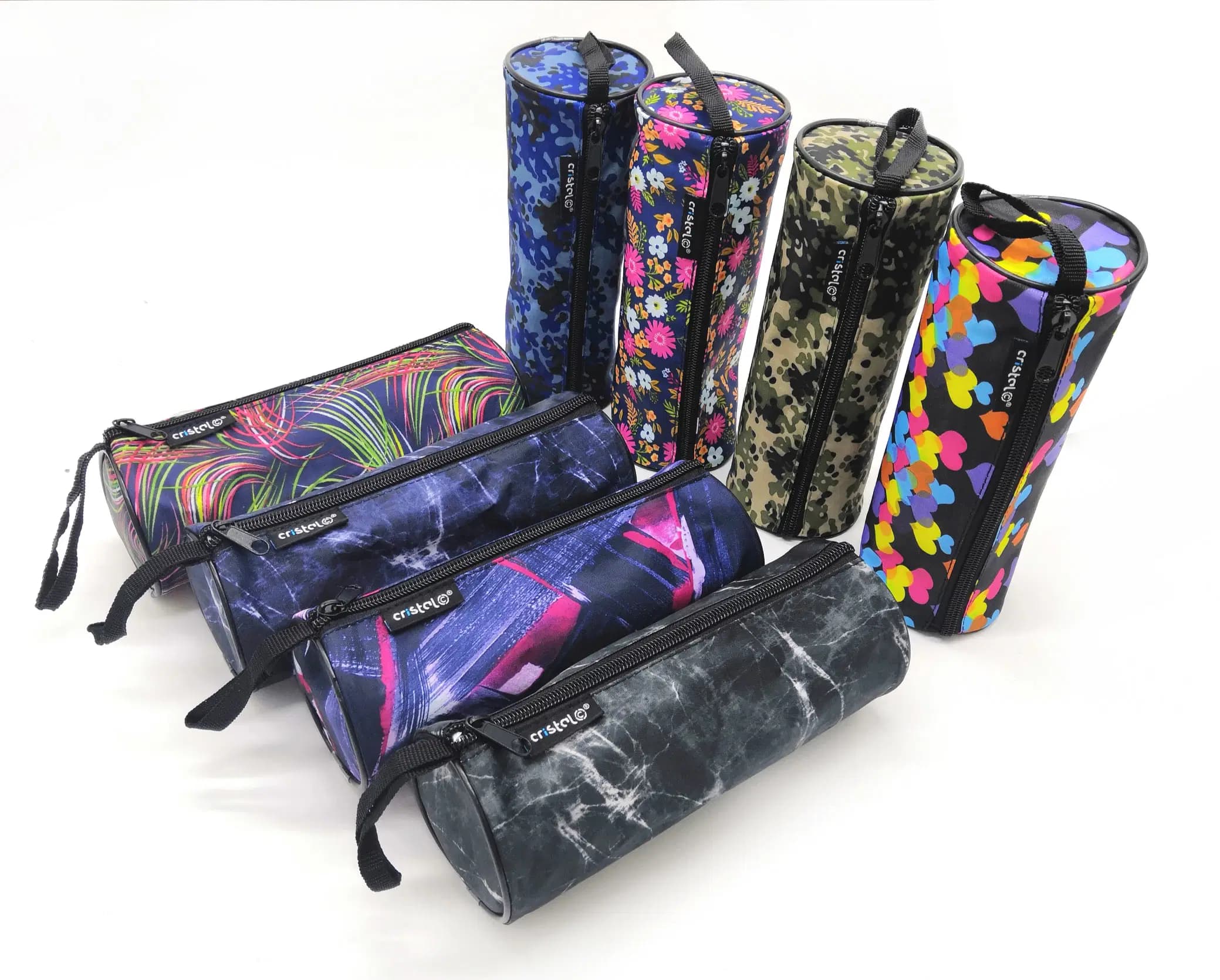 Trousse Ronde Imprimee 24 Coul Cristal Ref CR-1907 6915087419079 2