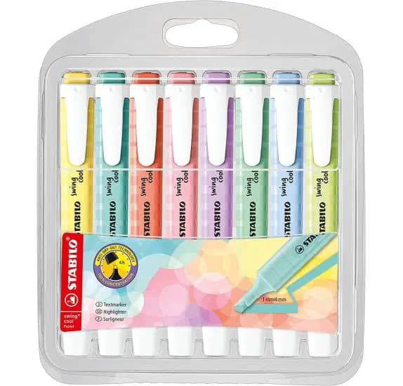 Surlingeur Swig Cool Pastel en Pochette de 8 Pcs Ne Stablo 275/8-08 1