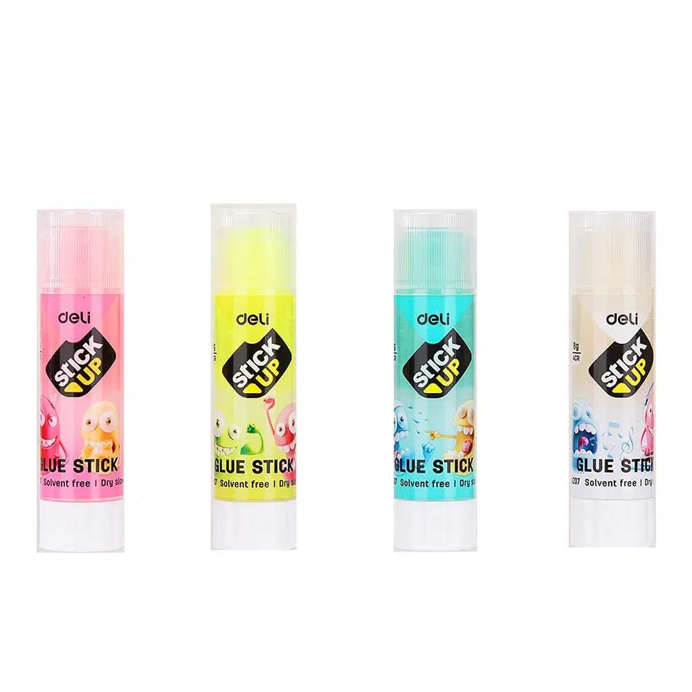 Colle Stick Ecolier Couleur 8 Grs Deli Ref 20700 6935205308382