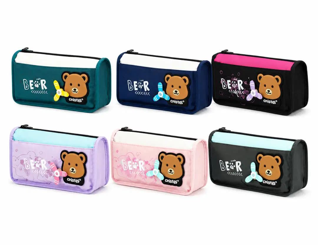 Trousse Cristal Scolaire Coul Ass CR-11012