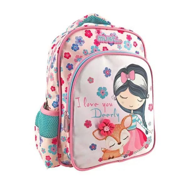 Sac a Dos Must 27X10X31 2 Cases Young Lady And The Deer Ref 585765