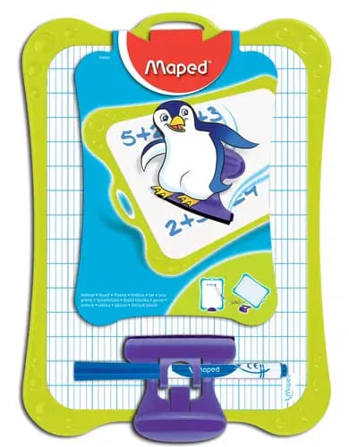 Ardoise Blanche Double Face en Sachet Maped 258500 3