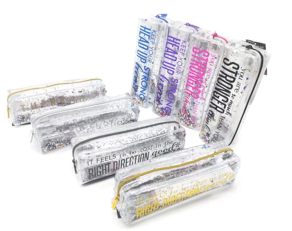 Trousse Rectangulaire Transparente Cristal CR-1724