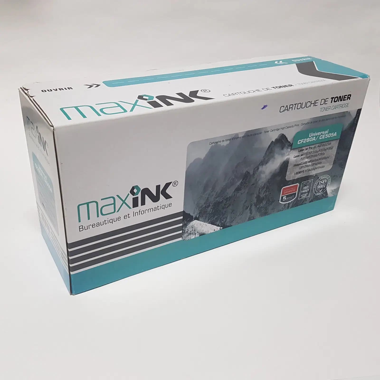 Tonner Cartouche Laser Canon 5940 80A/505A/IR1133/MF411 Maxink .laser Jet Pro 40