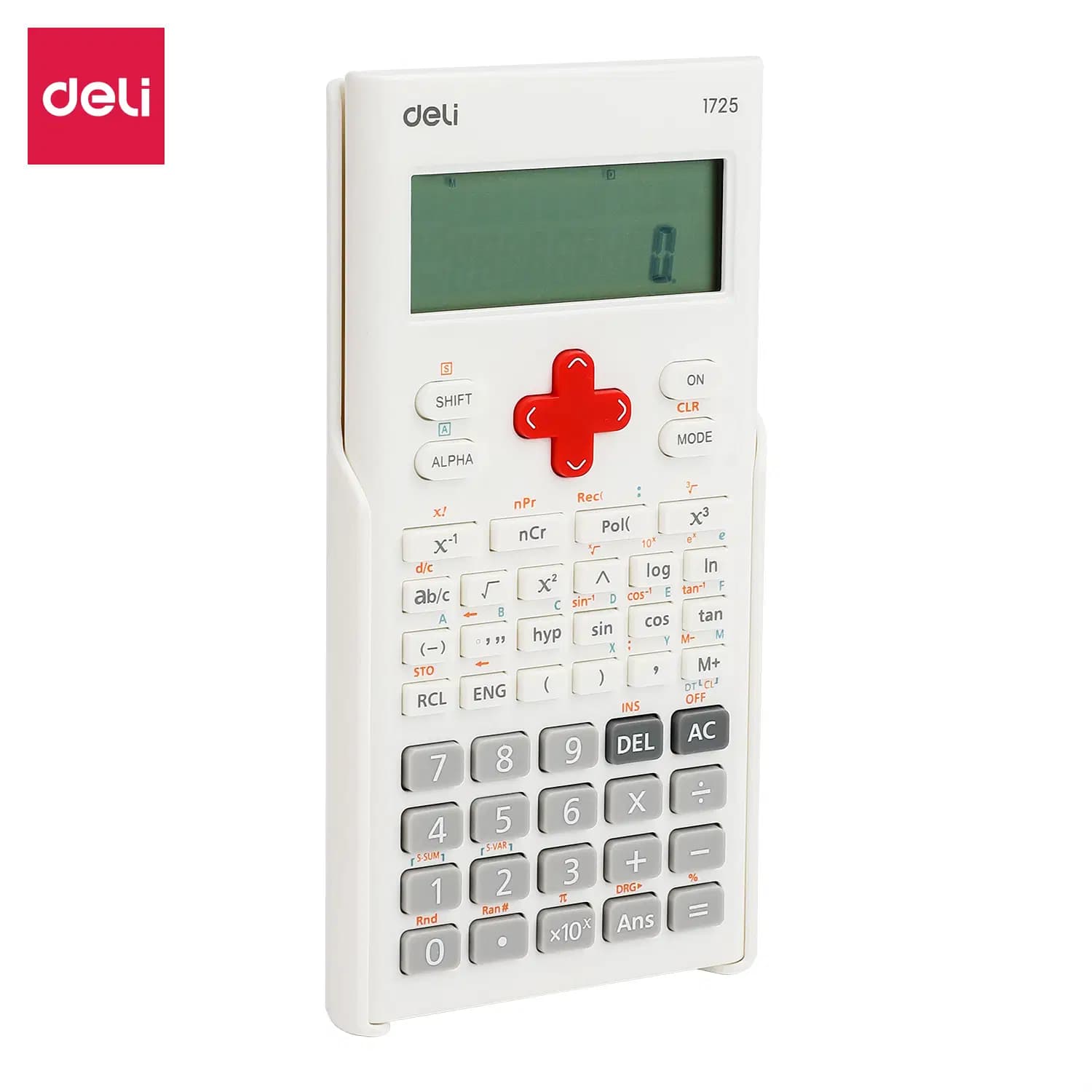 Calculatrice Scientifique 240F White E1725 Deli