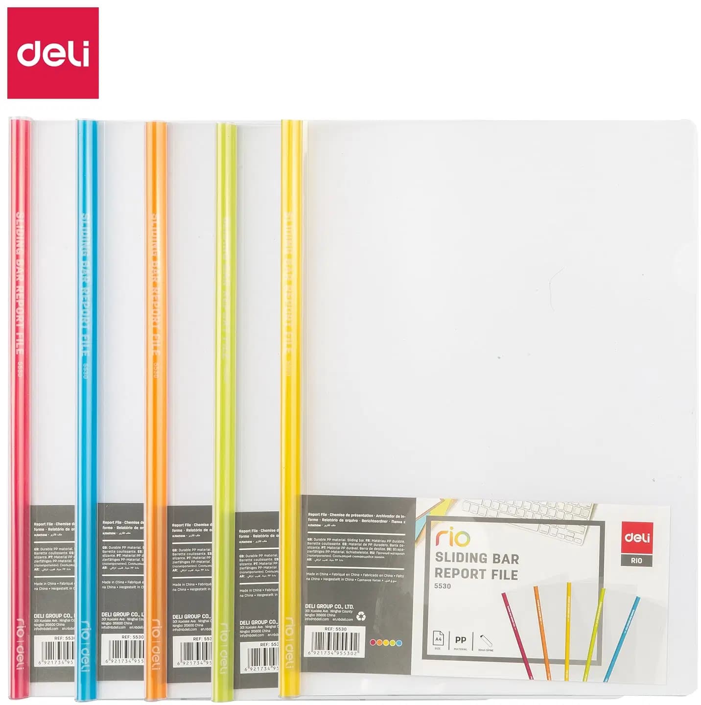 Porte Document Avec Serre Feuille Deli Ref 5530