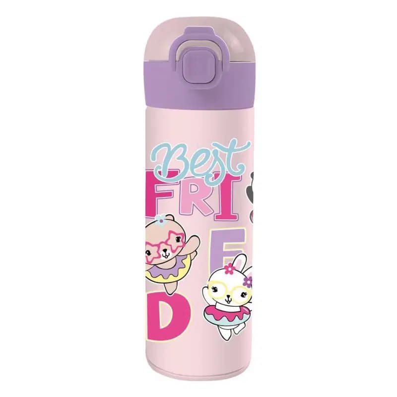 Gourde Stainless Steel Flask 500ML 6.5X22 Must 4DESIGNS 585692 4