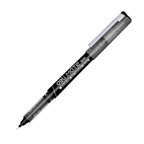 Stylo Roller 0.7MM Noir[boite DE12]MATE Deli Ref Q20320 2