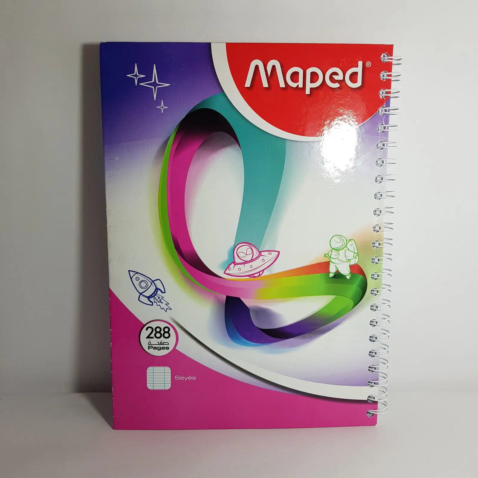 Cahier Maped 288 Note Book Reliure Integrale A4 9043